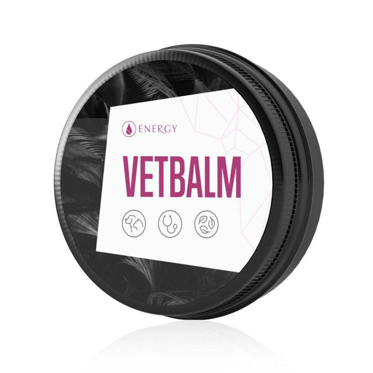 Vetbalm natural paw and claw balm for care of the skin dog 60ml container