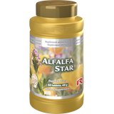 Alfalfa Star dietary supplement bottle with 60 tablets for immune support and wellness