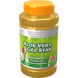 Aloe Vera Gel Star dietary supplement bottle with 60 softgels for detox and healing