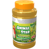 Animal Star dietary supplement for children's healthy growth, 60 chewable tablets in yellow bottle with orange cap and colorful label