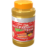 Anti-parasite Star herbal dietary supplement bottle with 60 capsules for fighting parasites and supporting digestive health