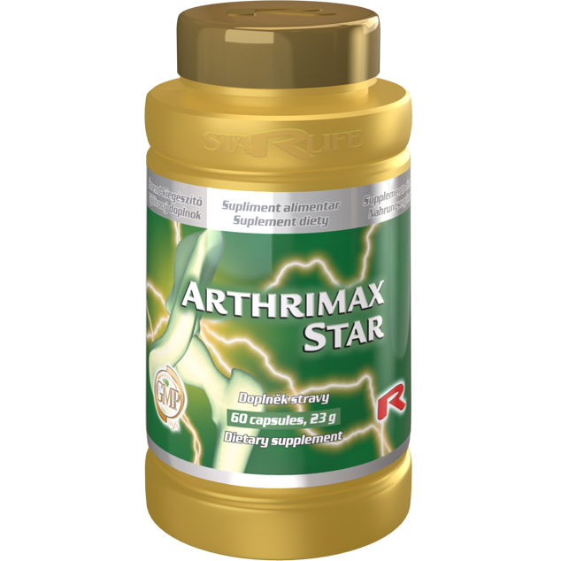 Arthrimax Star dietary supplement for arthrosis and joint health, 60 capsules bottle