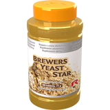 Bottle of Brewers Yeast Star dietary supplement with 60 tablets for hair, skin, nails, and immune support