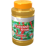 Cayenne Star dietary supplement with capsaicin, 60 capsules bottle