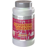Coenzystar Q10 Extra dietary supplement bottle with 60 softgels for energy and heart health containing Coenzym Q10
