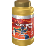 Colostrum Star dietary supplement bottle with 60 capsules supporting immune system and body regeneration