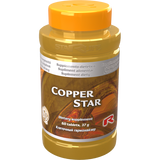 Copper Star dietary supplement bottle with 120 tablets for connective tissue, metabolism, nervous system, and immune support.