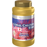 Coral Calcium Star dietary supplement bottle with coral calcium capsules, 60 count, for bone and health support