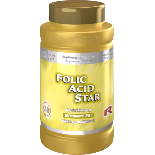 Folic Acid Star, 120 tbl