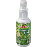 Green Puu Star 500 ml dietary supplement for digestion, detoxification, and vitality with chlorophyll, spirulina, chlorella, alfalfa, barley, and wheat extracts