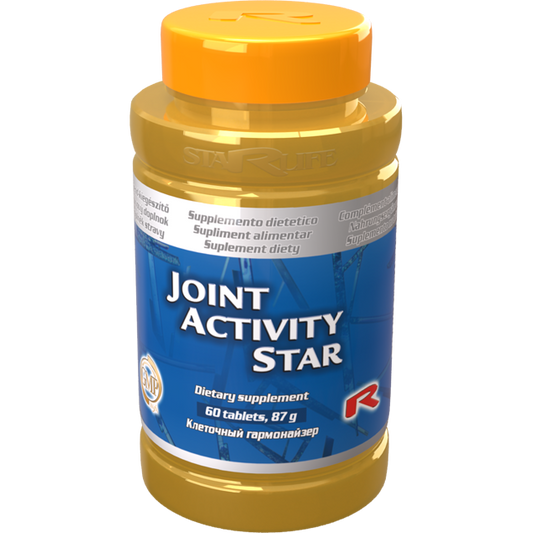 Joint Activity Star dietary supplement with glucosamine for joint health, 60 tablets bottle
