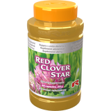 Red Clover Star dietary supplement bottle with 60 capsules for immune support and detoxification
