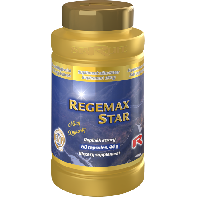 Regemax Star dietary supplement with l-arginine for bone and muscle regeneration, 60 capsules