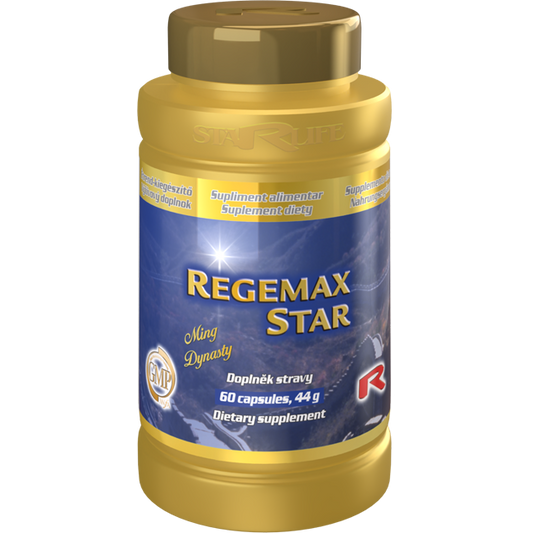 Regemax Star dietary supplement with l-arginine for bone and muscle regeneration, 60 capsules