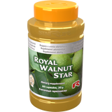 Royal Walnut Star dietary supplement bottle with 60 capsules and orange cap