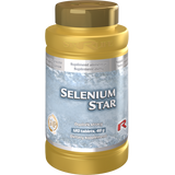 Selenium Star dietary supplement bottle with 120 tablets for antioxidant and immune support