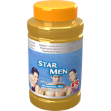 Star Men dietary supplement bottle with Tribulus for male vitality and prostate health, 60 capsules