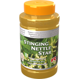 Stinging Nettle Star dietary supplement bottle with 60 capsules promoting vitality and circulation.