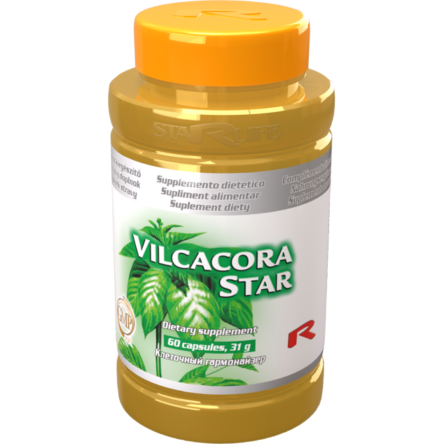 Vilcacora Star immune support dietary supplement 60 capsules bottle