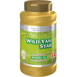 Wild Yam Star dietary supplement bottle with 60 capsules supporting hormone balance and immune health