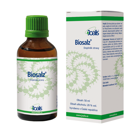 Joalis Biosalz 50ml dietary supplement for removing biogenic salts and toxins supporting kidney and liver health