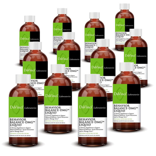 Behavior Balance-DMG liquid 12 pack dietary supplement for behavior, social skills, stress, and immune support