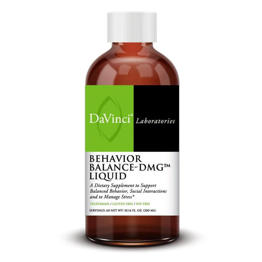 DaVinci Behavior Balance-DMG Liquid 300ml dietary supplement for ADHD support and balanced behavior
