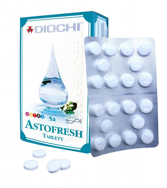 Astofresh natural sucking tablets with essential oils supporting normal respiration and immune system, 100 tablets packaging