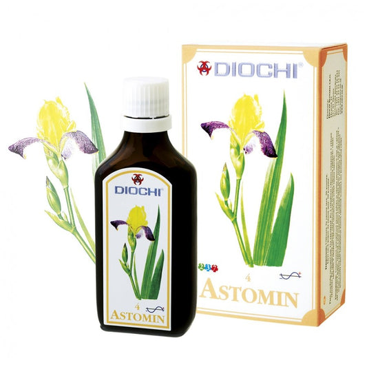 Astomin herbal drops 50ml for normal digestion and metabolic support with essential oils and medicinal herbs