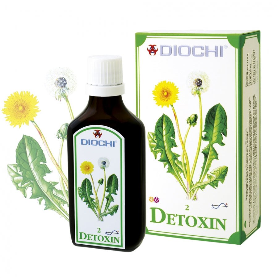 Detoxin herbal drops 50ml for liver detoxify and digestion support with milk thistle and dandelion