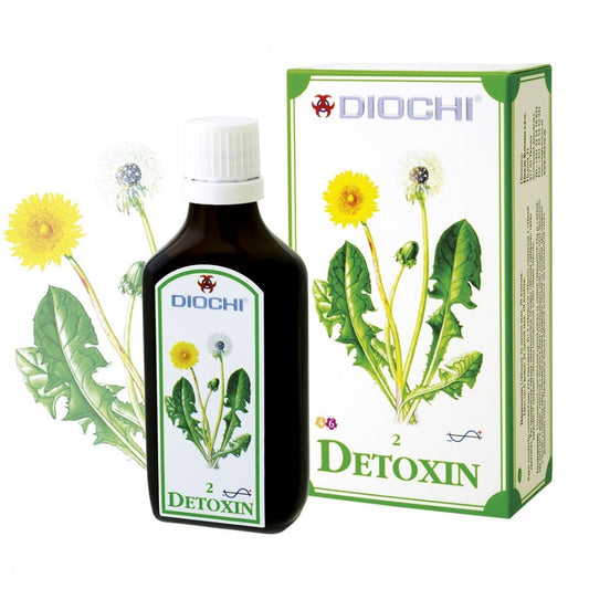 Detoxin herbal drops 50ml for liver detoxify and digestion support with milk thistle and dandelion