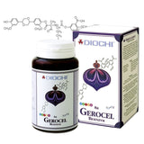 Gerocel Bioenzym dietary supplement with proteolytic enzyme extracts and herbal bioactives for digestion and immune support, 90 capsules