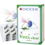 Vista Clear dietary supplement capsules supporting normal blood sugar levels and liver health with plant extracts