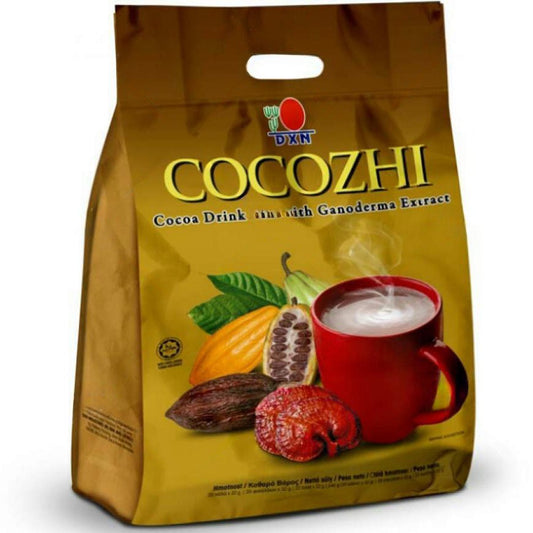 DXN Cocozhi cocoa drink mix with Ganoderma extract in 20x32g stick packs