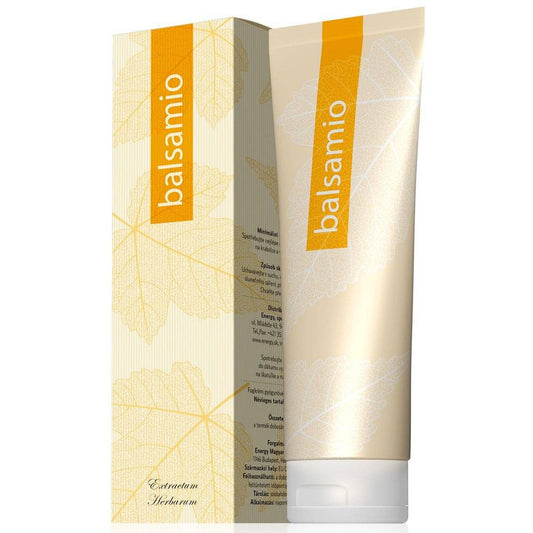 Balsamio natural toothpaste with herbal extracts and thermal water for oral care and gum health 100 ml