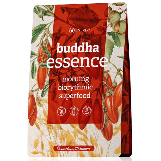 buddha essence morning biorhythmic superfood porridge with natural ingredients for immunity and energy boost, 420g pack