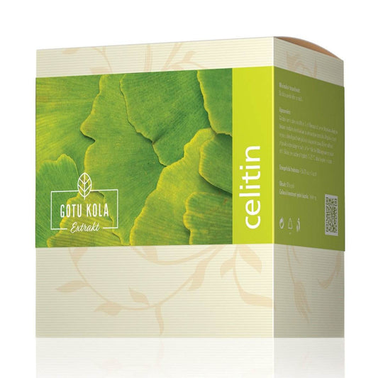 Celitin natural supplement with Ginkgo biloba and Gotu kola for brain health and cognitive support, 90 capsules