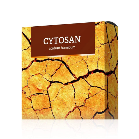 Cytosan natural glycerin soap with potassium humate for deep cleansing and skin protection 100g