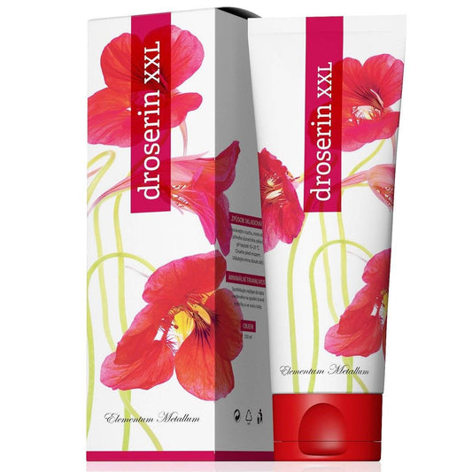 Droserin XXL 250ml therapeutic cream for tonsillitis and respiratory disorders with herbal extracts