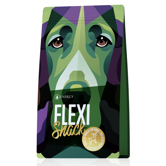 Flexi Snack 100g functional dog treats supplement for dog with herbs and game meat