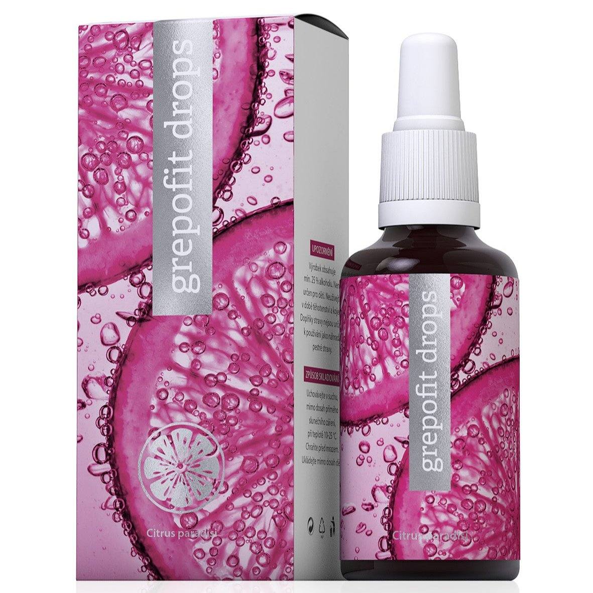 Grepofit drops 30ml dietary supplement for urinary tract support with grapefruit and herbal extracts