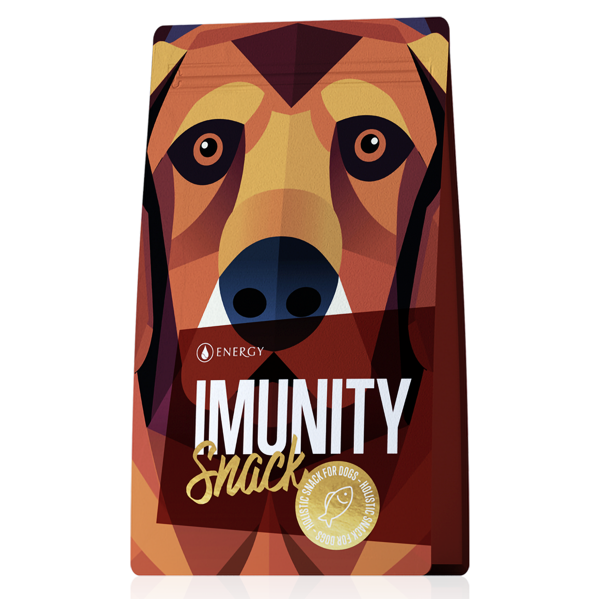 Imunity Snack 100g functional dog treats with herbs supporting immune and digestive health supplement for dog
