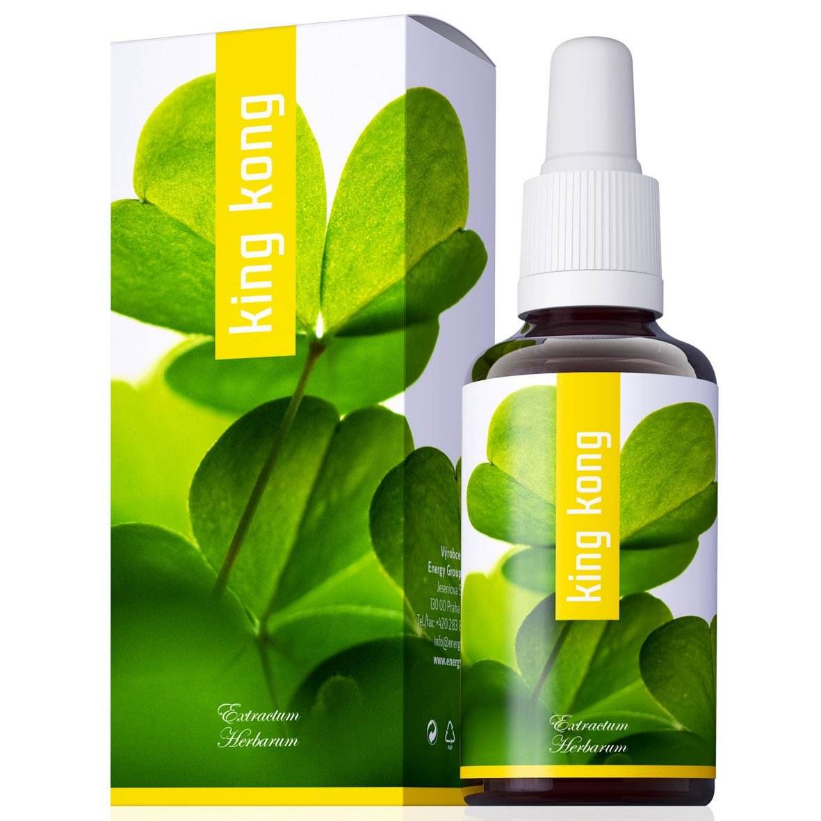 King Kong herbal concentrate 30ml for vitality and physical performance with natural plant extracts