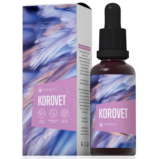 Korovet 30ml natural herbal concentrate for cardiovascular system of a dog and blood circulation support
