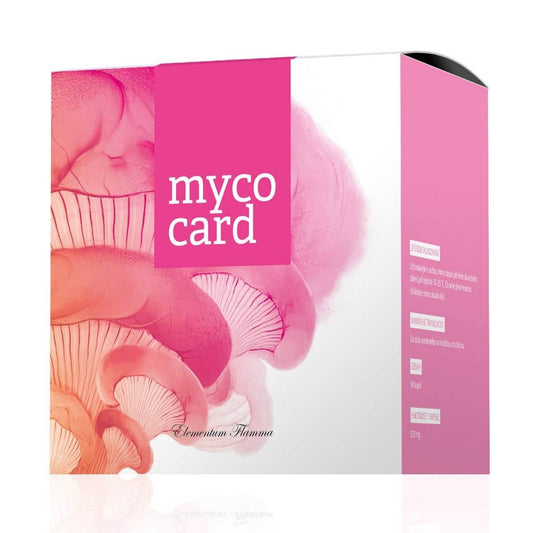 Mycocard 90 capsules natural supplement with rare mushrooms extracts for heart and intestine health