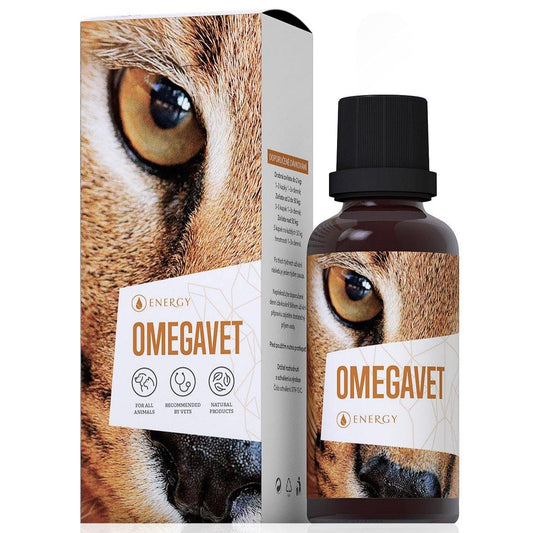 Omegavet 30ml omega-3 supplement for dogs supporting immunity, bones, teeth, and nervous system health
