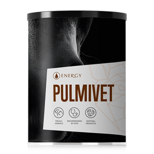 Pulmivet 100g natural supplement for horse breathing problems and respiratory support
