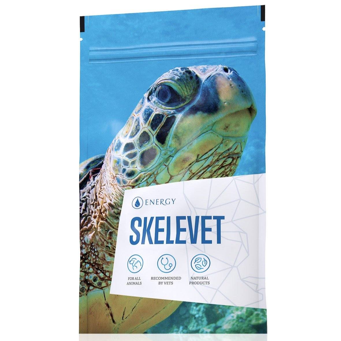 Skelevet mineral supplement for dogs supporting bone, joint and muscle health with collagen and vitamins