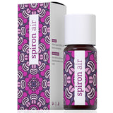 spiron air essential oil blend for aroma lamps, 10 ml bottle with decorative purple packaging