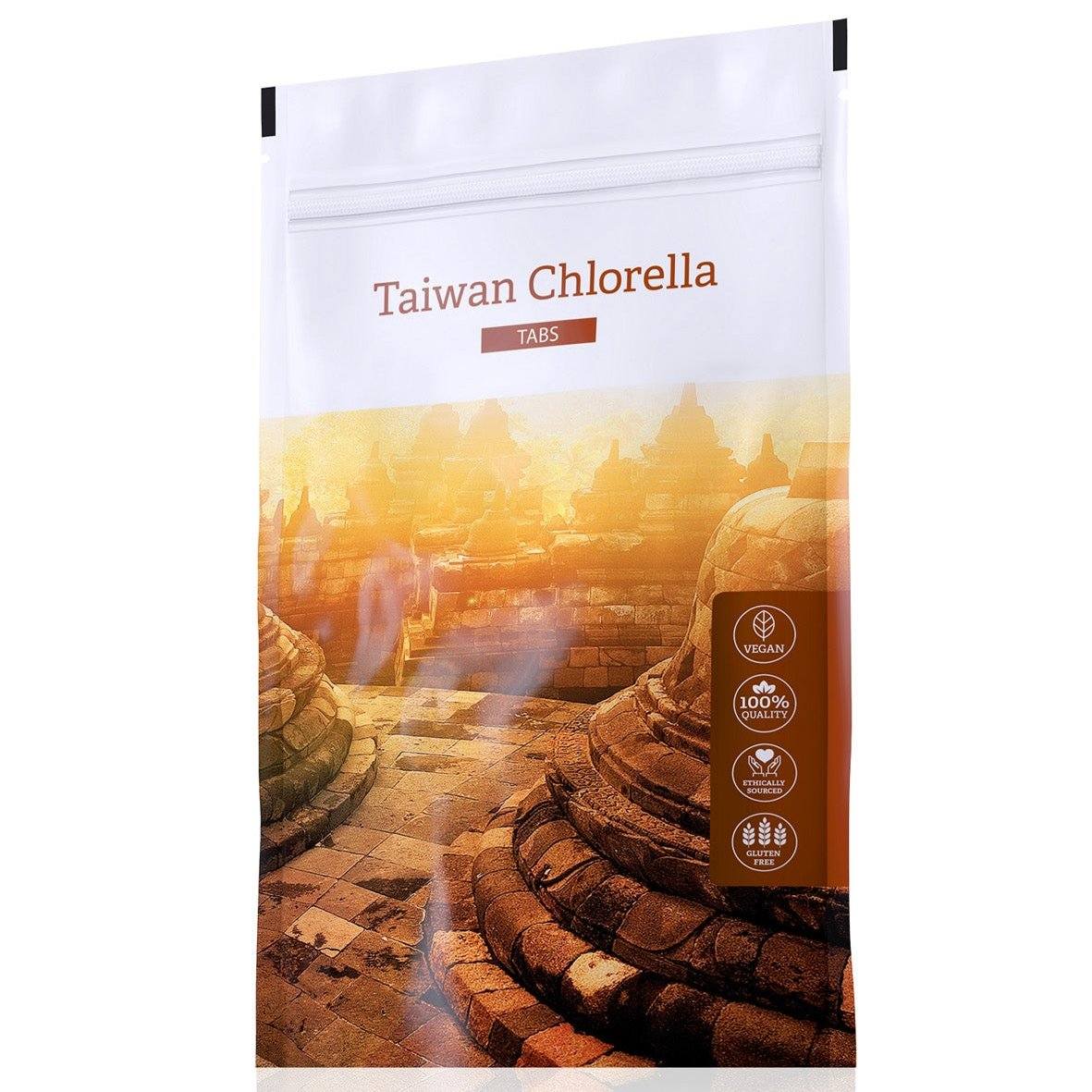 Taiwan Chlorella detox supplement 200 tablets vegan gluten-free natural vitality energy immunity support